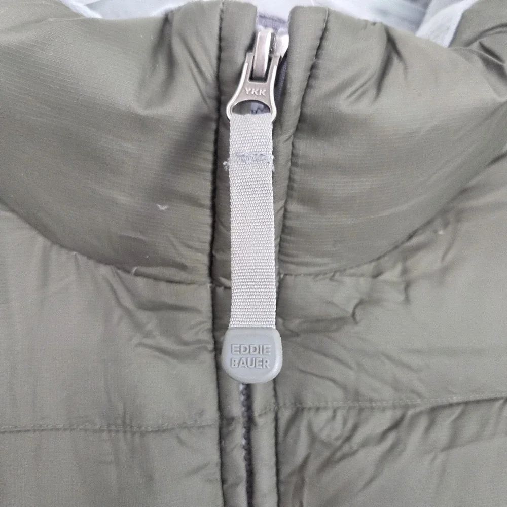 EDDIE BAUER Mens XXL Blue Nylon‎ Down Insulated Lightweight Puffer Vest